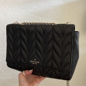 Kate Spade Emelyn Black Quilted Bag